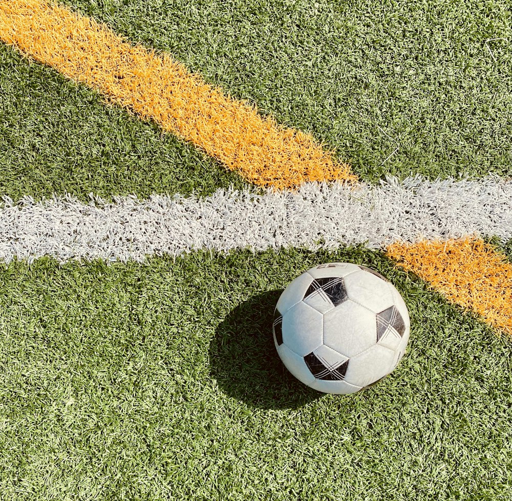 Hand-stitched Training Football, Size 5 (PVC, 32-panel)